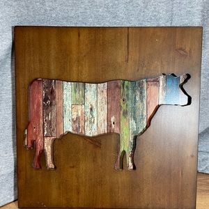 Crestview Collection Cow Wall Art